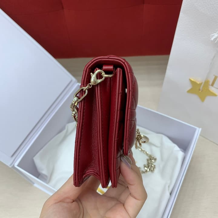 Dior Miss Mini Chain Handbag in Beige