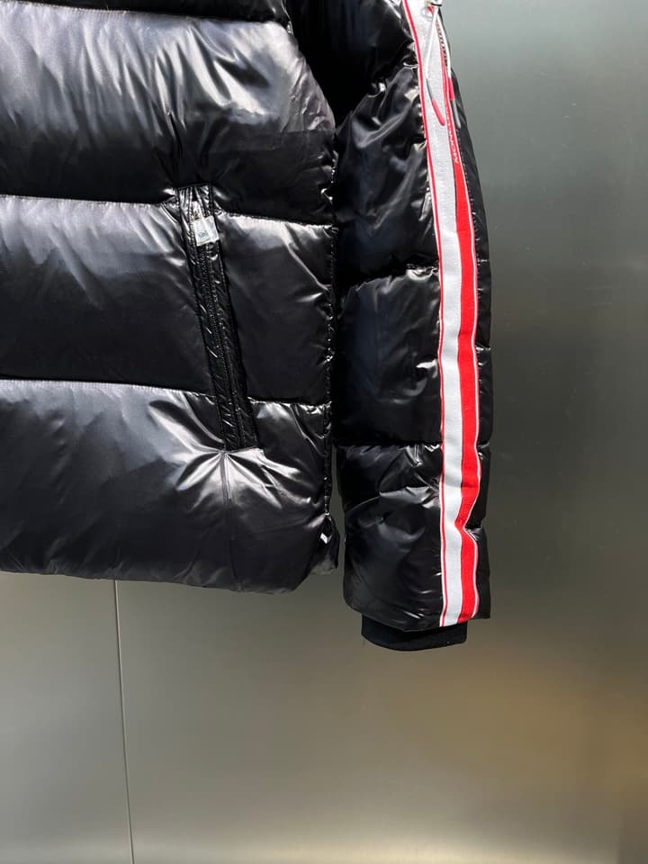 Moncler LongueSaison Down Jacket in Black