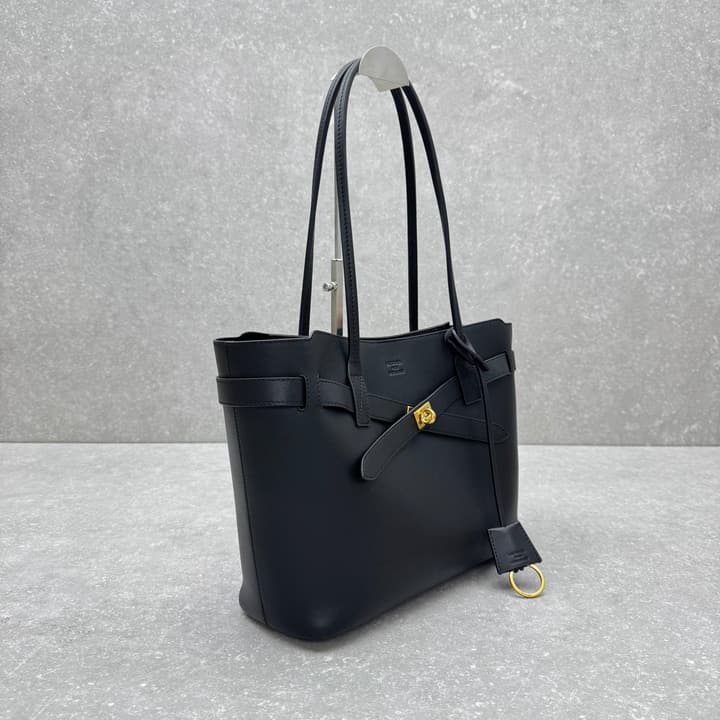 Balenciaga Bel Air Medium Tote Bag in Classic Black
