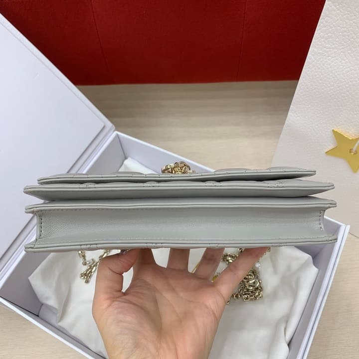 Dior Miss Mini Chain Handbag in Beige