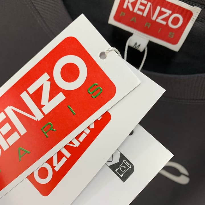 Kenzo Classic Crewneck T-Shirt – 2024 Collection in Classic Black