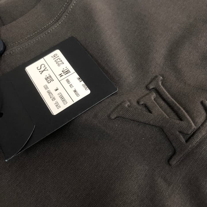 Louis Vuitton Classic Logo Oversized T-Shirt – 26SS in Deep Grey
