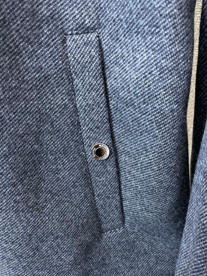 Zegna Casual Lapel Wool Jacket