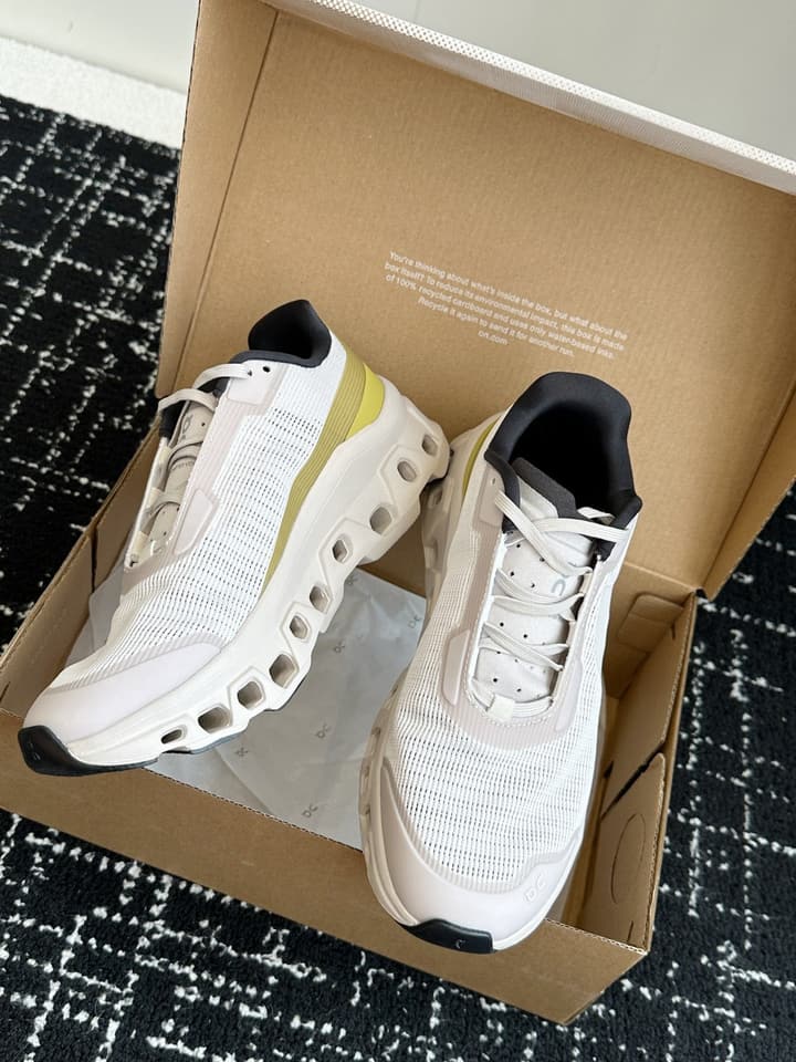 On Cloudmonster Void Running Shoes in Void Blue