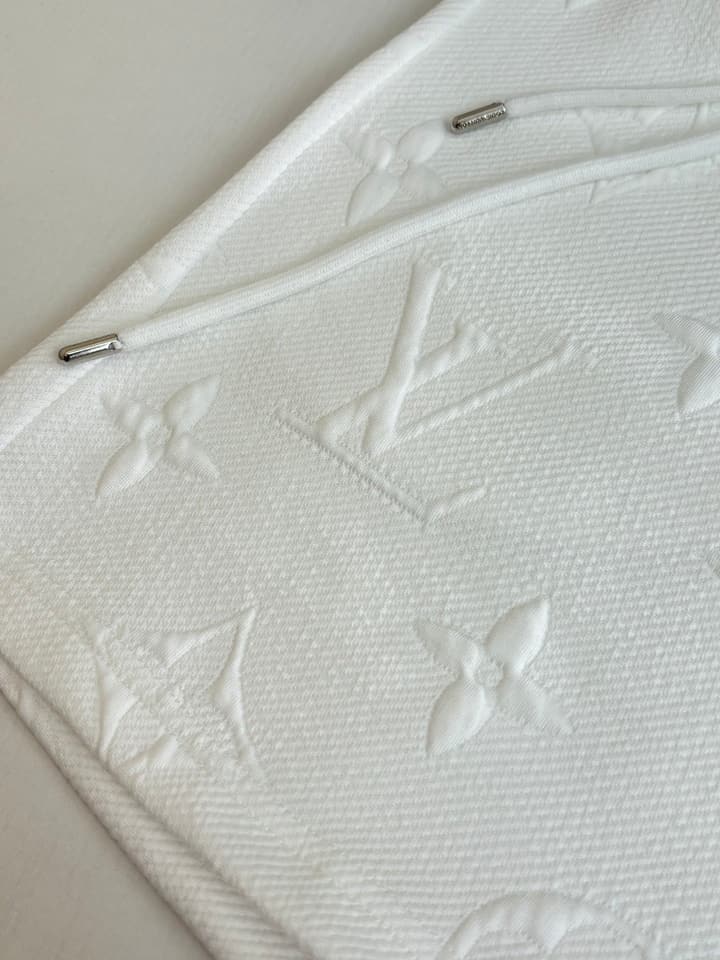Louis Vuitton Monogram Embossed Jacquard Shorts in Black