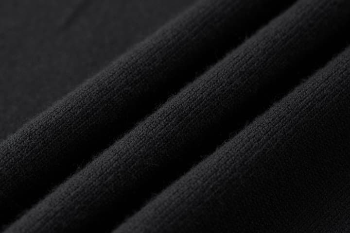Fendi Double F Hot Stamp Crewneck Sweater in Classic Black