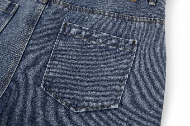 Loewe Anagram Embroidered Denim Jeans