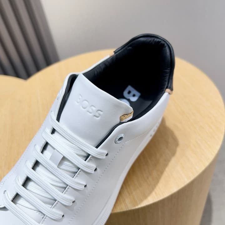Boss Classic Driving Shoes in Black With Polished Toe