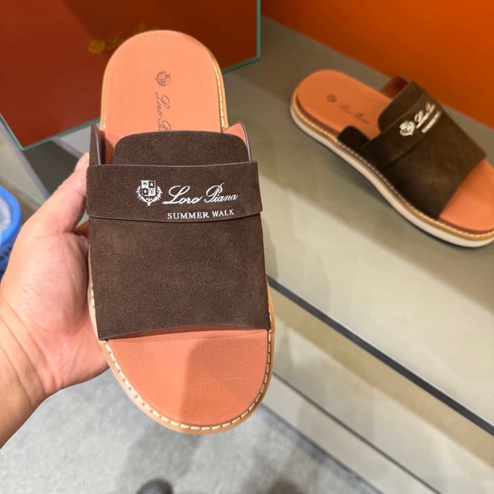 Loro Piana Summer Walk Crisscross Mules