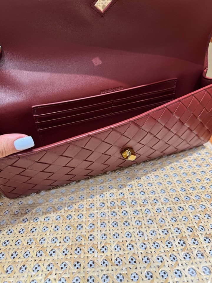 Bottega Veneta Andiamo Clutch Bag