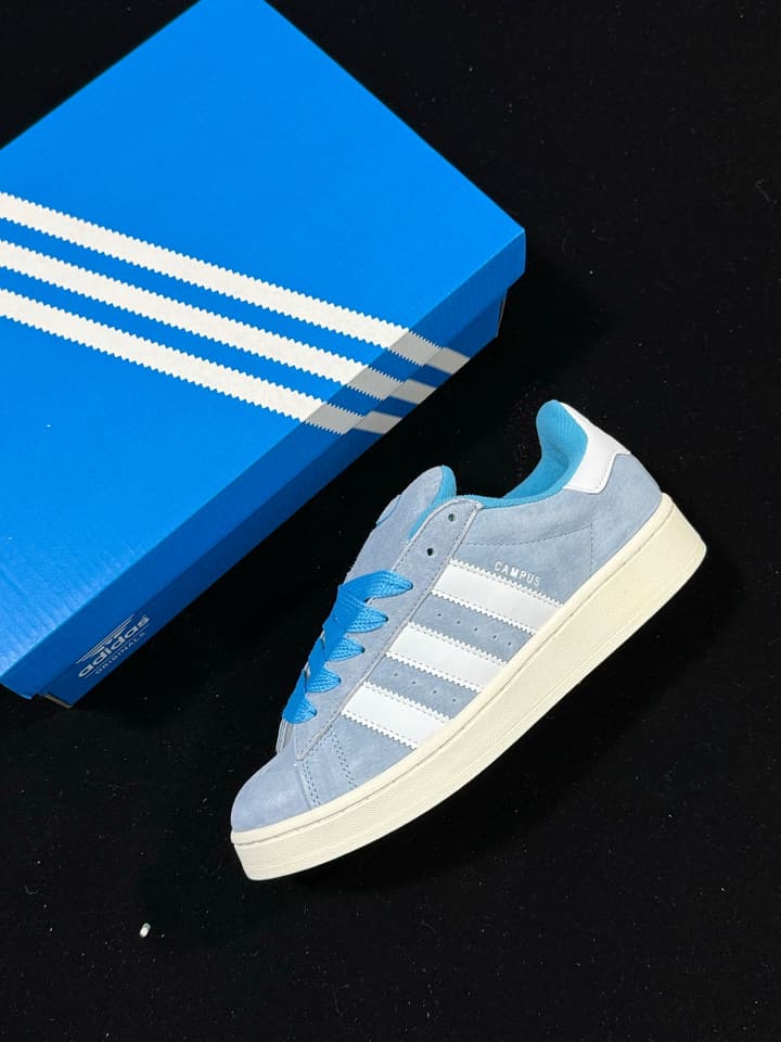 Adidas Originals Campus 00s Low-Top Sneakers in Black & White