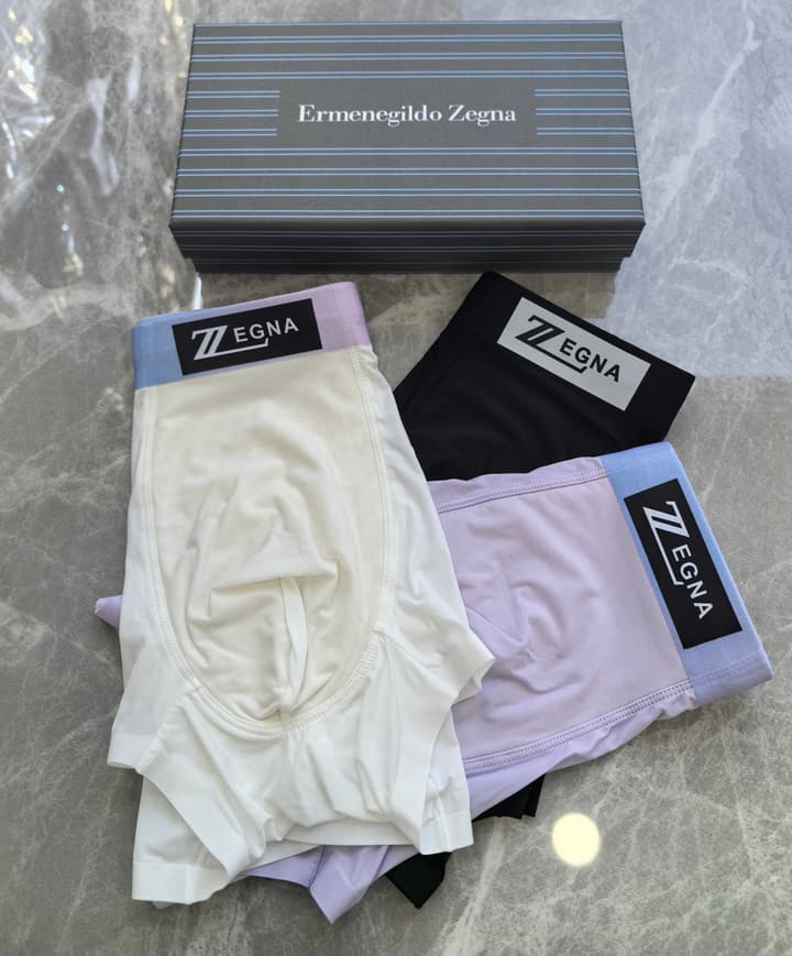 Zegna Seamless Ice Silk Underwear 3-Pack