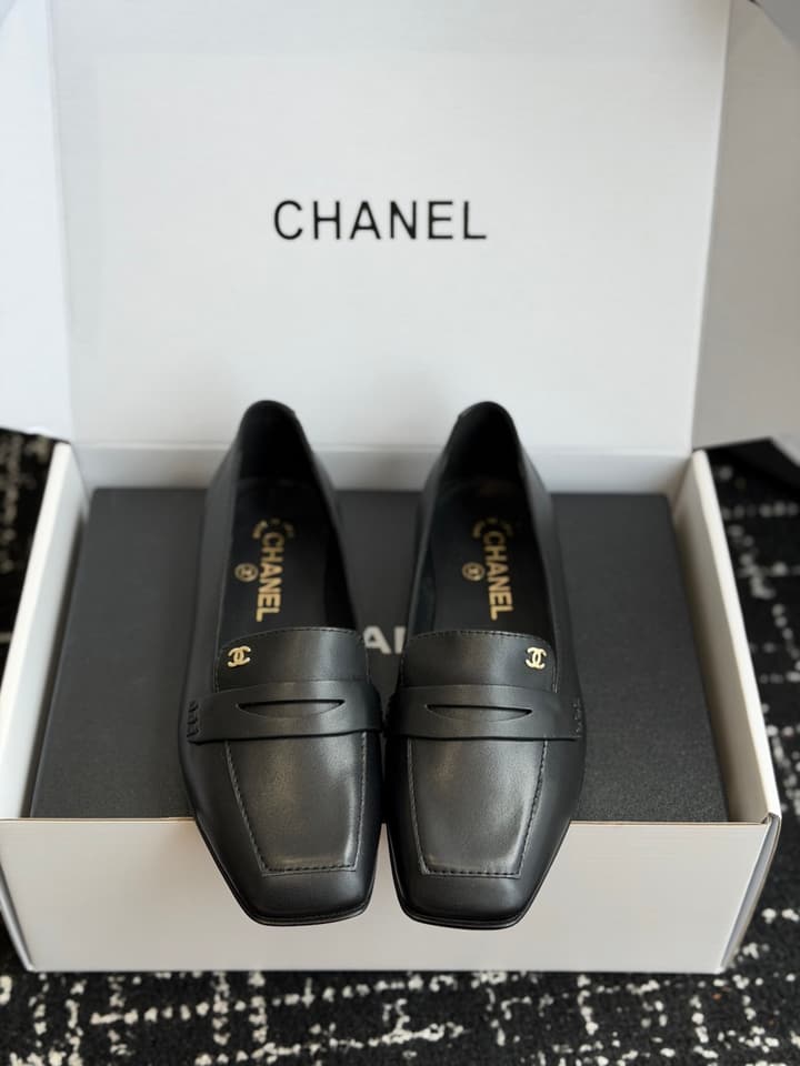 Chanel Square Toe Flats – Early Spring Collection – 26SS