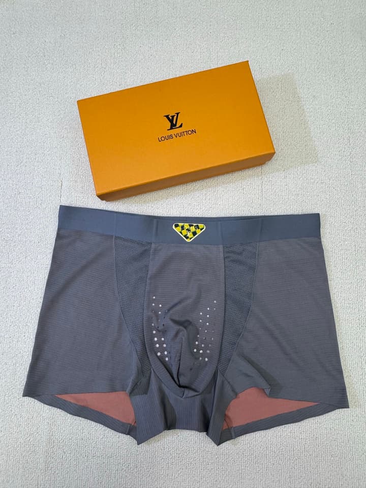 Louis Vuitton Men's Ice Silk Seamless Underwear 3-Pack