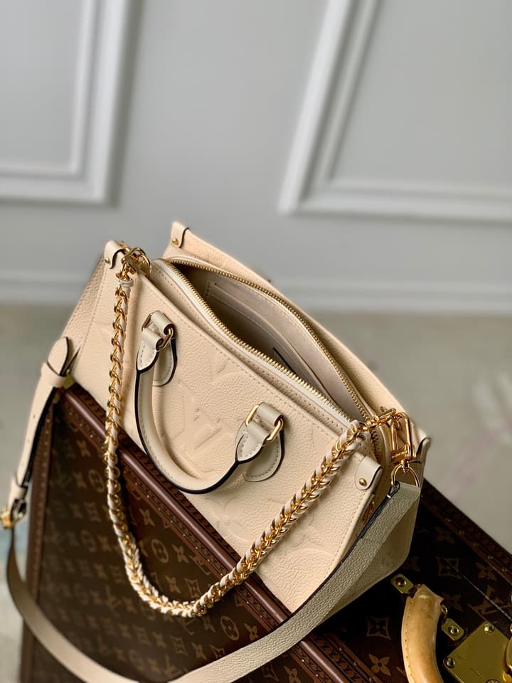 Louis Vuitton OnTheGo East West Monogram Empreinte Bag in Black Monogram Empreinte