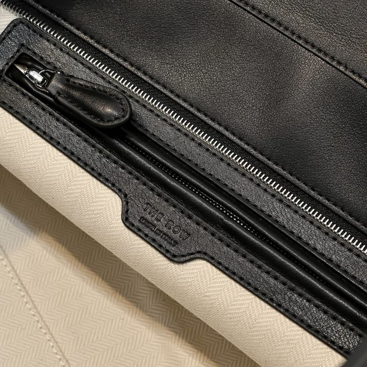 The Row Marlo Tote – 2025 Collection in Classic Black
