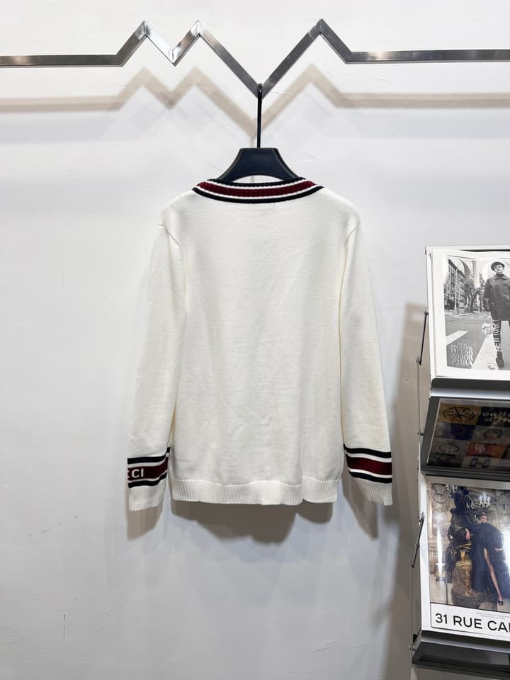 Gucci Rugby Knitted Cardigan – 2025FW