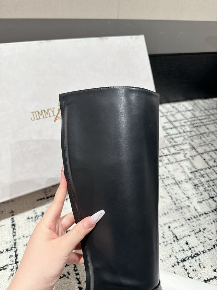 Jimmy Choo Classic Teardrop Heel Ankle Boots