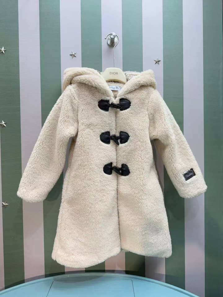 Dior Kids Faux Fleece Jacket – 25FW