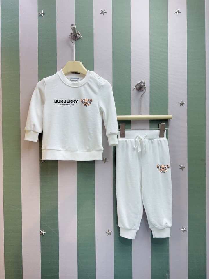 Burberry Infant Two-Piece Set – Kids Collection – 2025SS in Pink Set