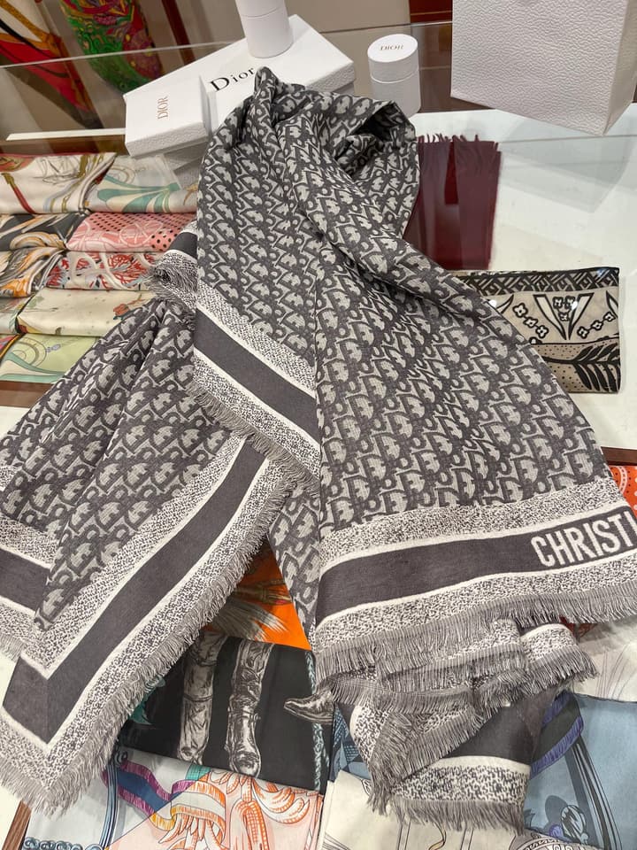 Dior Limited Edition Oblique Shawl