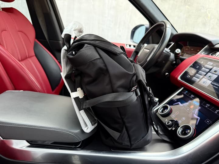 RIMOWA Never Still Canvas Backpack in Black