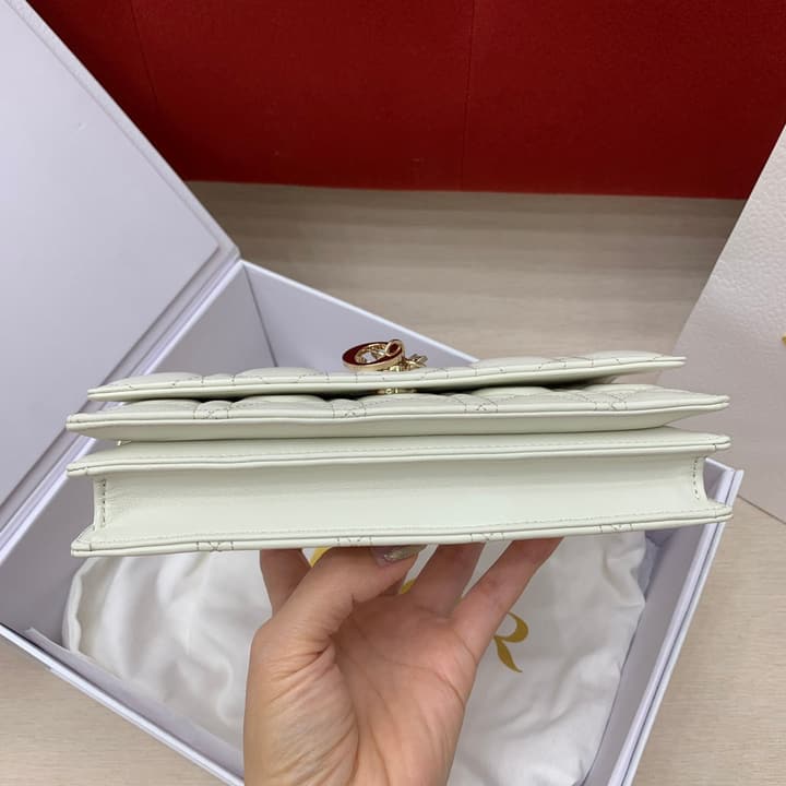 Dior Miss Mini Chain Handbag in Beige