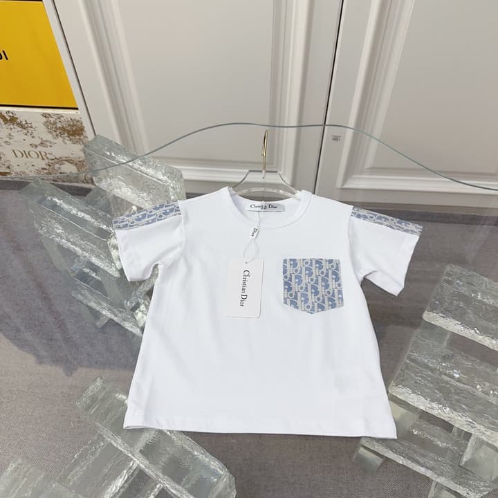 Dior Letter Print Cotton Set – 2026 – Kids Collection