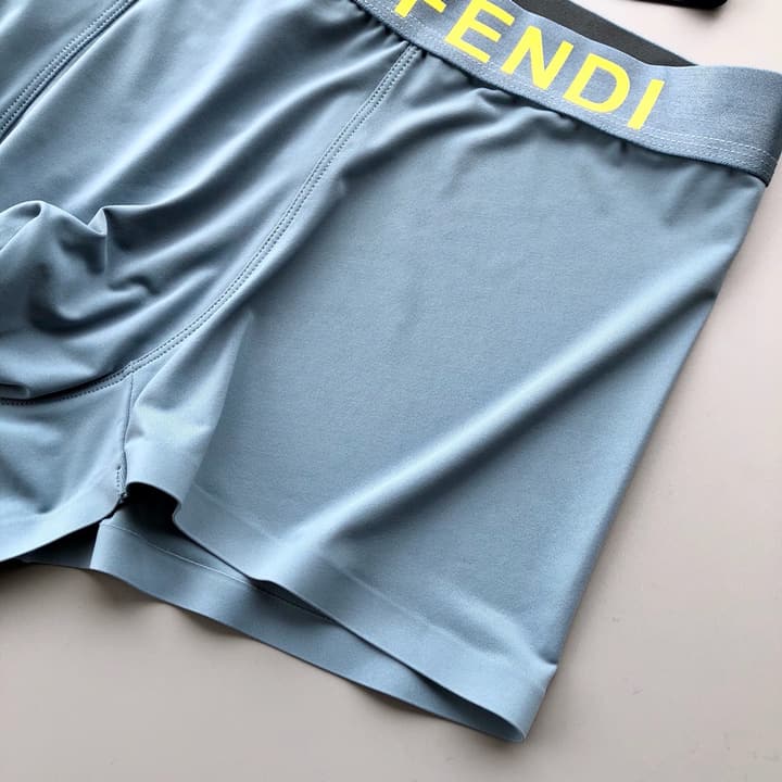 Fendi Men's Seamless Ice Silk Underwear Box Set