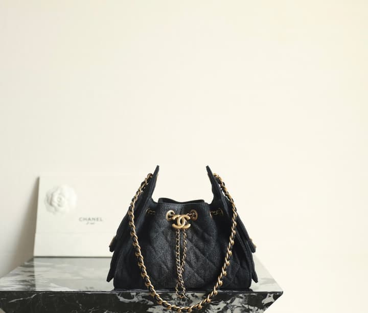 Chanel 26P Spring/Summer Mini Bag 25 – Black Denim