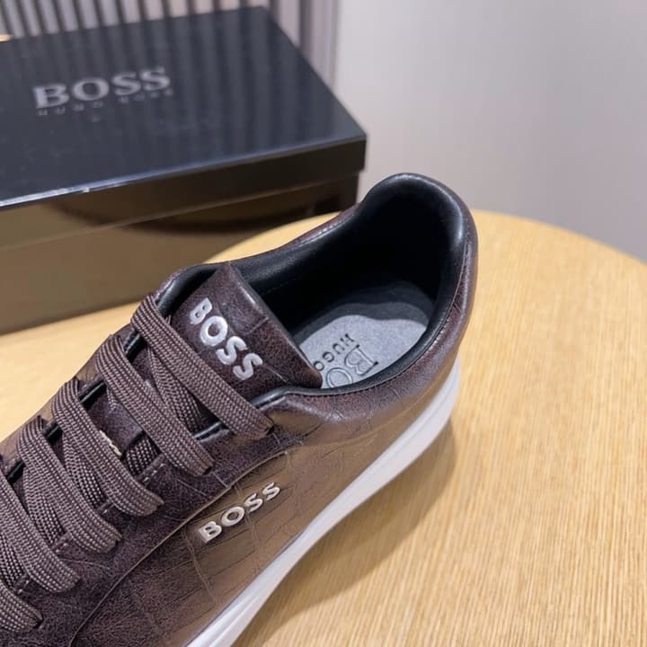Boss Classic Leather Driving Shoes