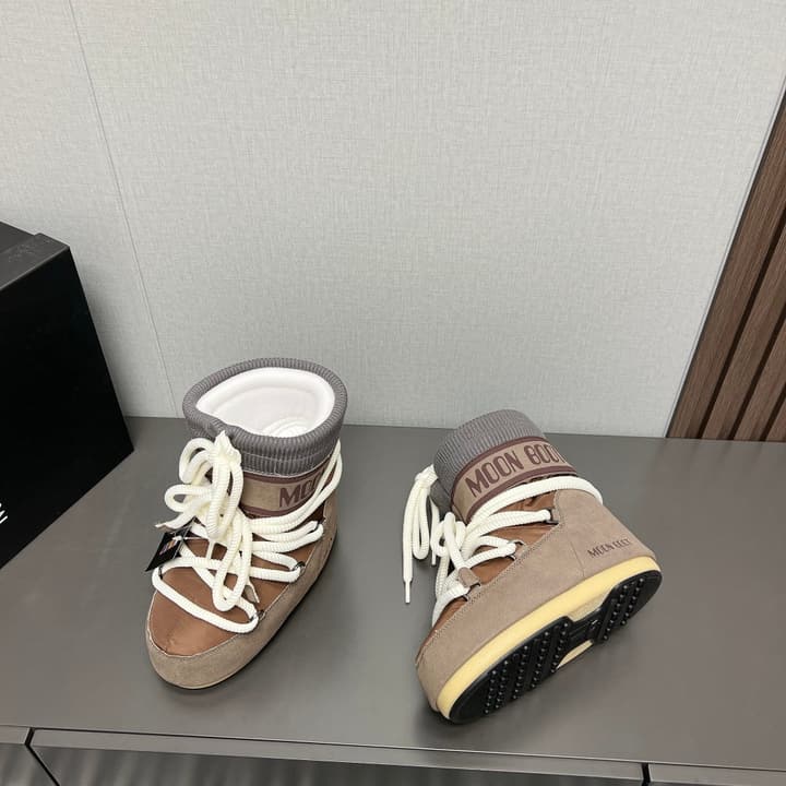 Moon Boot 2024 Autumn/Winter Cute Snow Boots in Cream