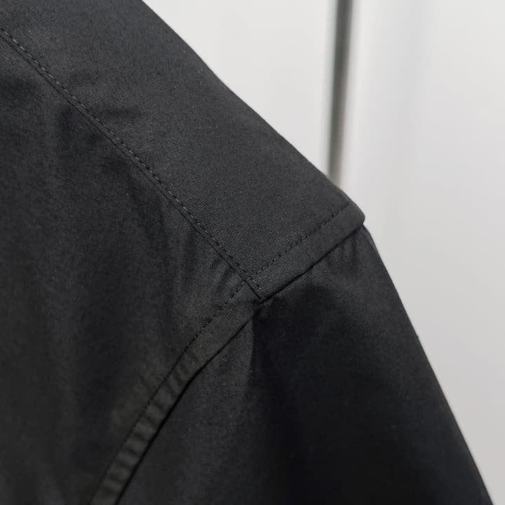 Dior Classic Silver CD Metal Waist Shirt in Black