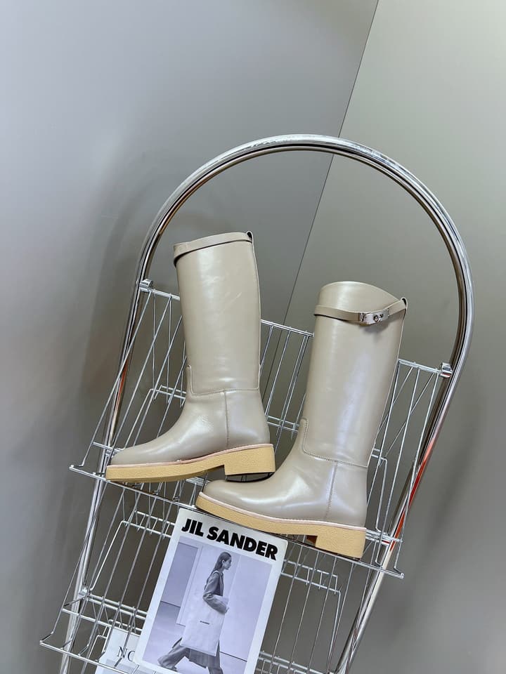 Hermès Kelly Riding Boots in Black