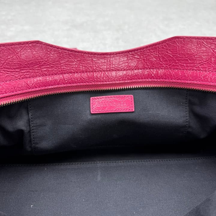 Balenciaga Le City East-West Motorcycle Bag – 2024 Early Autumn Collection in Classic Black
