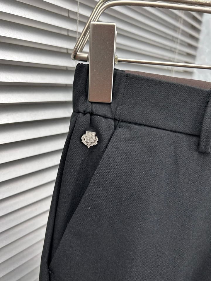 Brunello Cucinelli Tailored Casual Trousers – 2025SS in Black