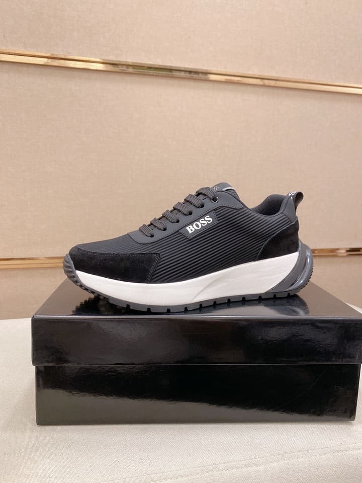 Boss Latest Casual Men's Sneakers in Dark Gray