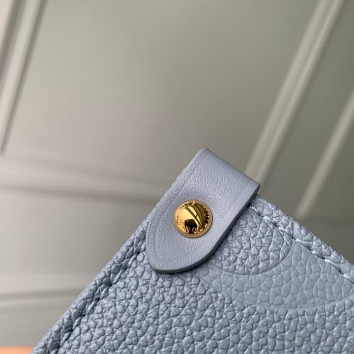 Louis Vuitton OnTheGo Small Tote Bag in Light Blue Grey