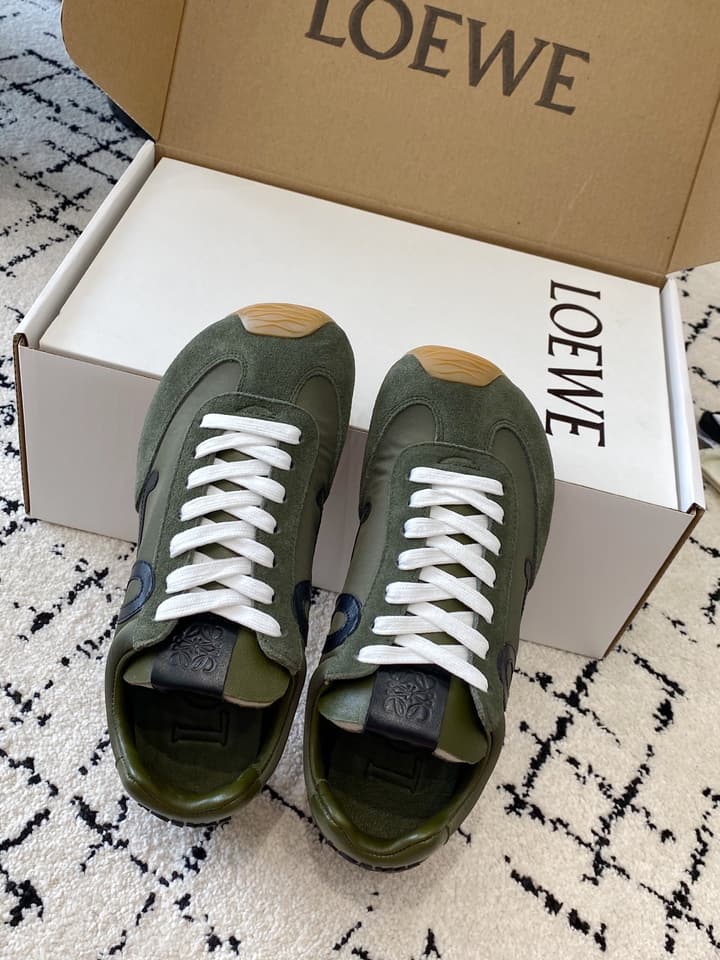 Loewe Ballet Runner Sneakers in Charcoal Grey