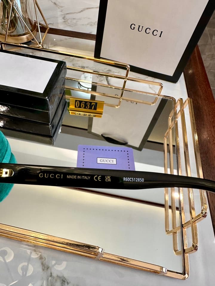 Gucci Polarized Sunglasses in Clear Lenses