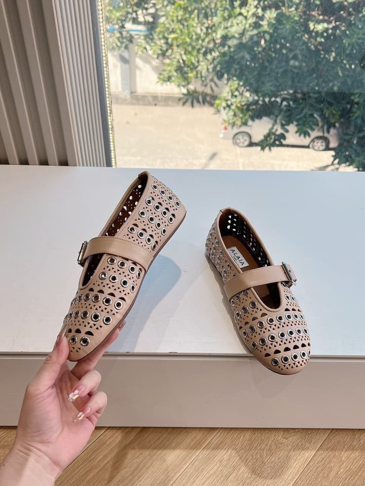 Alaïa French Fairy Ballet Flats – 2025