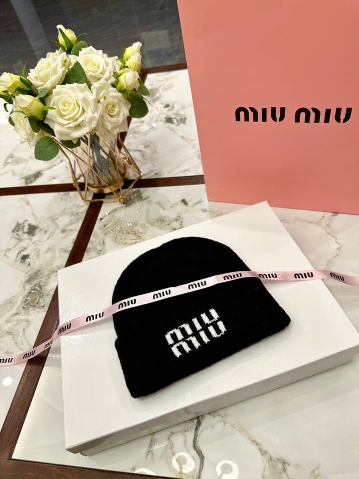 Miu Miu Women's Hat in Black