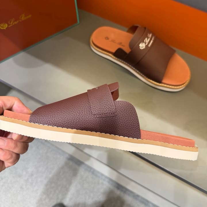 Loro Piana Summer Walk Crisscross Mules