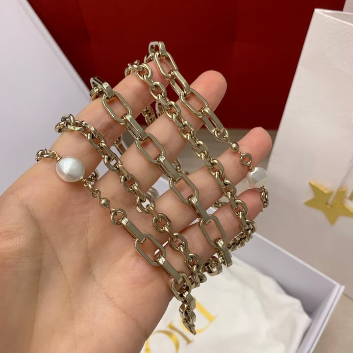 Dior Miss Mini Chain Handbag in Beige