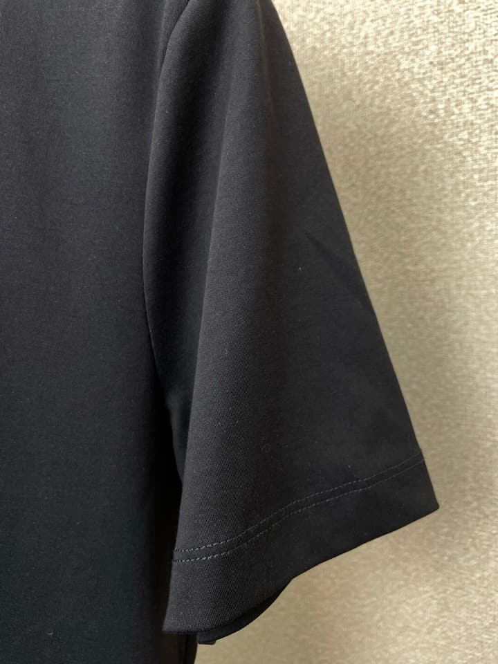 Brunello Cucinelli Men's Casual Short-Sleeve T-Shirt – 2025SS in Black Shield