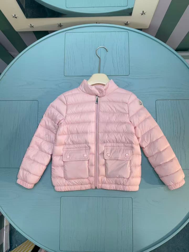 Moncler Kids Down Puffer Jacket – 2025SS/FW in Bright Purple