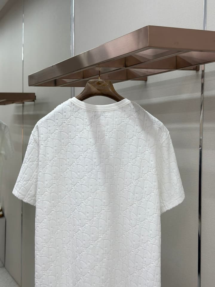 Dior Oblique Jacquard Loose Fit T-Shirt in Black