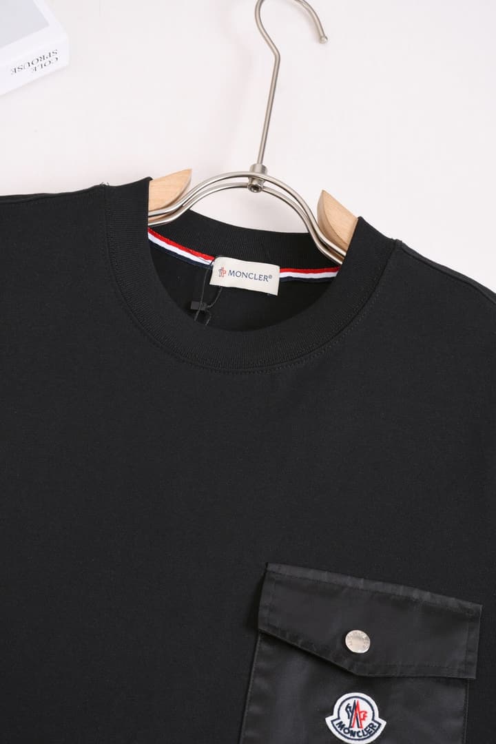 Moncler Classic Pocket Logo T-Shirt – 2026SS in Classic Black