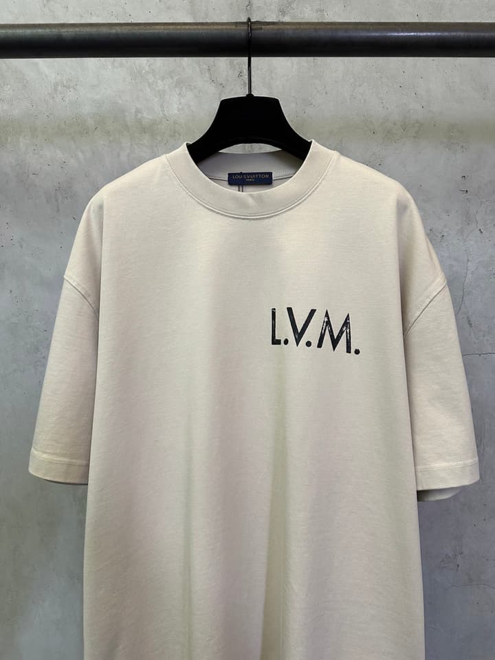 Louis Vuitton New Look Heavyweight T-Shirt – 26SS in Off White