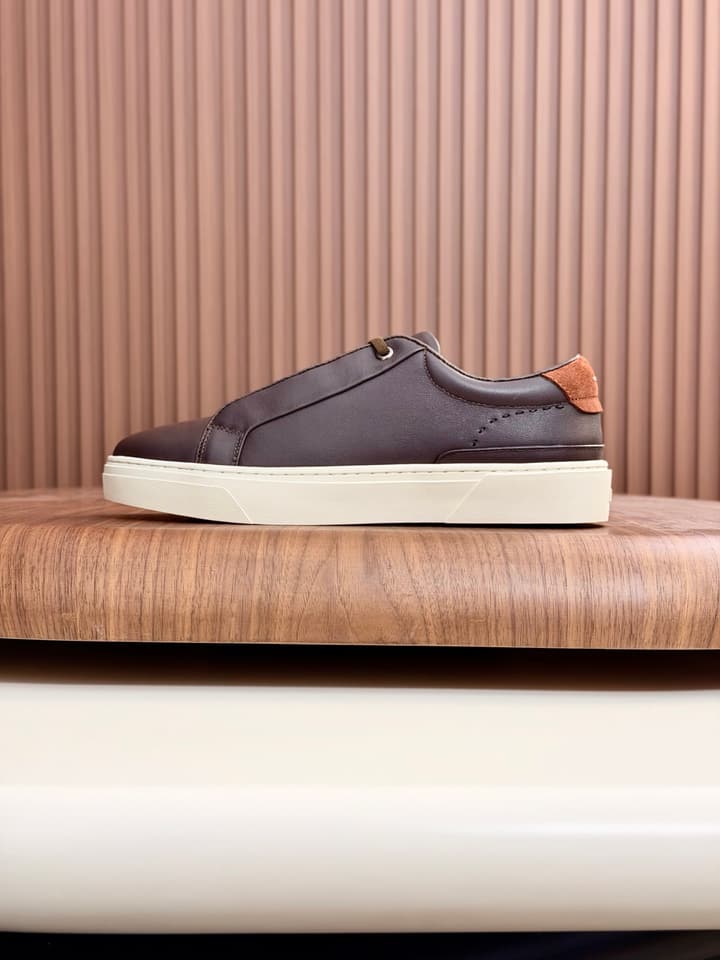 Boss Men's Casual Leather Sneakers